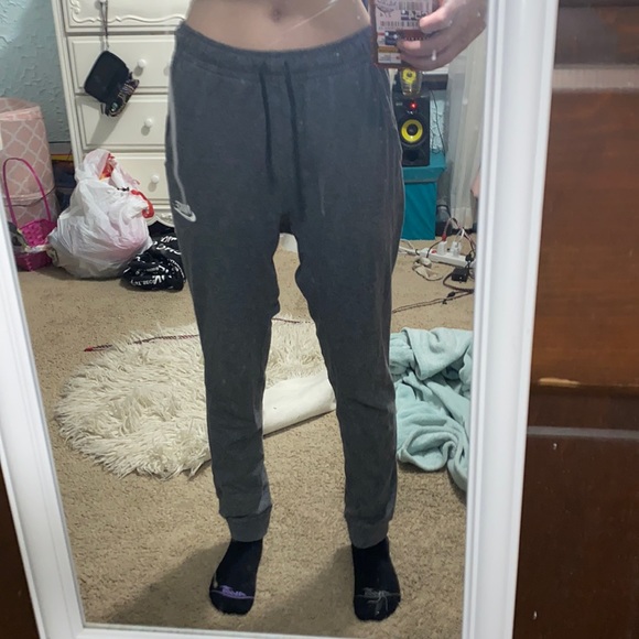 nike grey sweatpants
